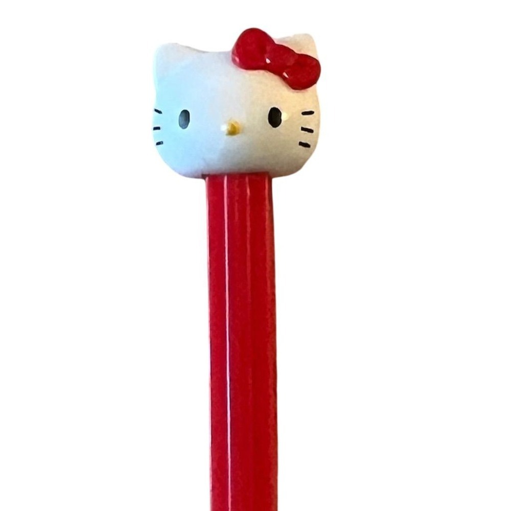 Hello Kitty PEZ Dispenser Collectible Sanrio Red Stem